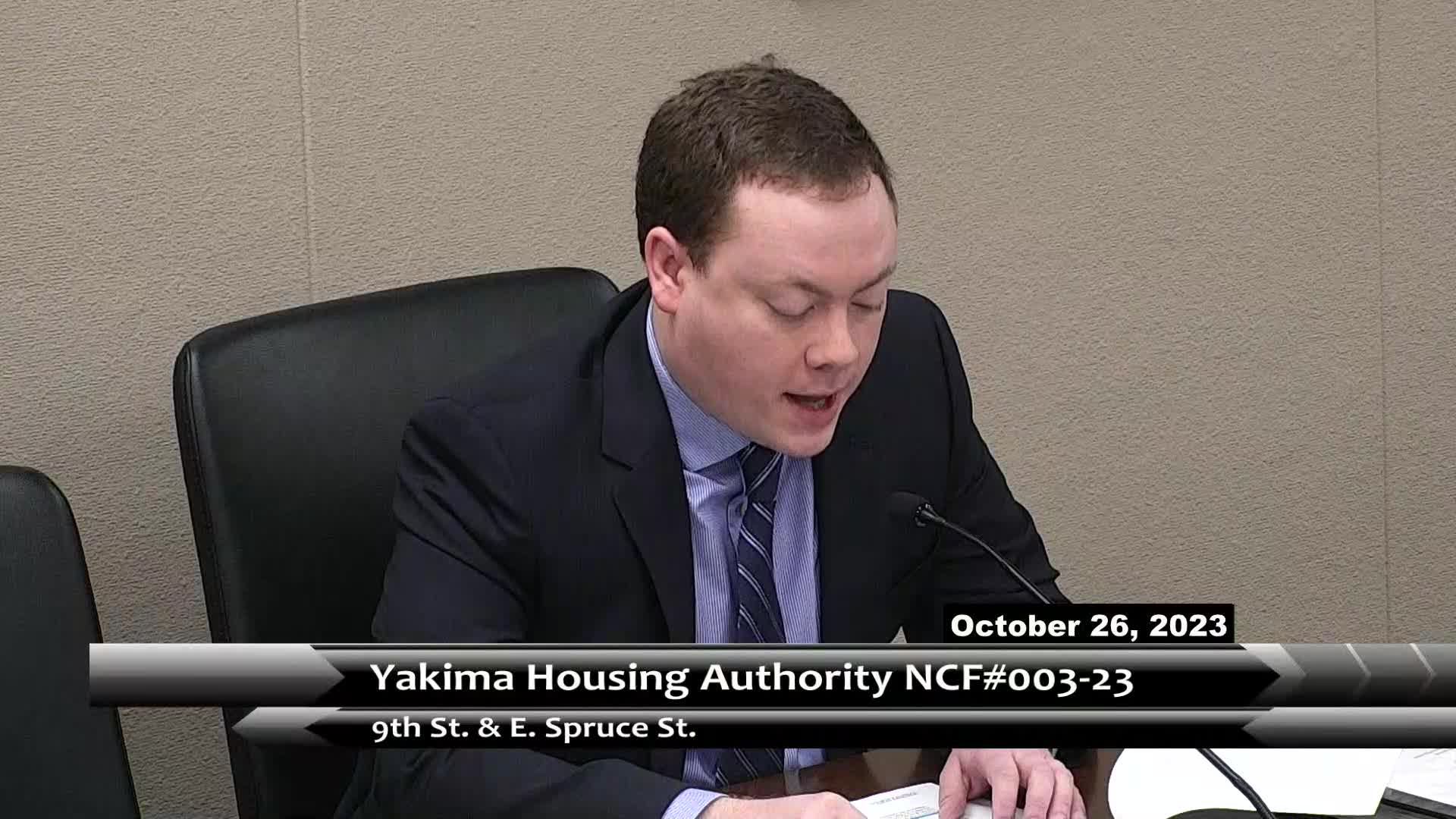 City of Yakima Hearing Examiner 102623