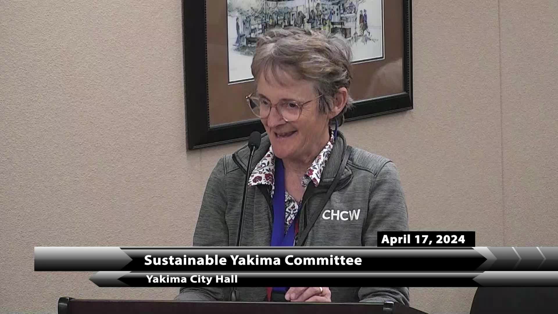 Thumbnail image for Sustainable Yakima Committee 04-17-24