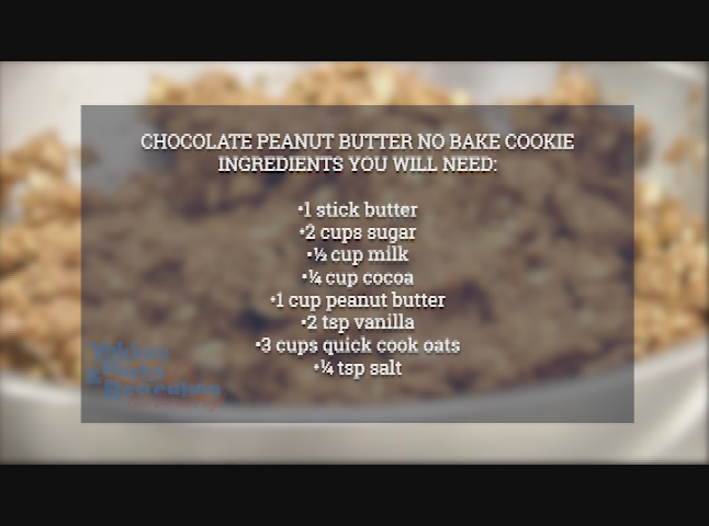 Thumbnail image for Crafty Cooking with Yakima Parks - No Bake Cookies