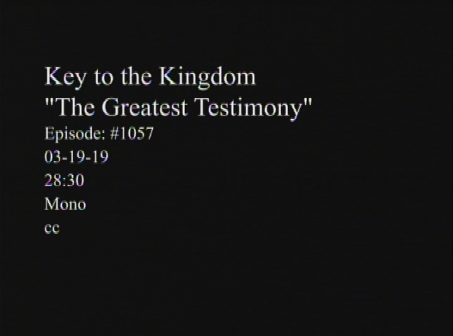 Thumbnail image for Key to the Kingdom