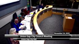 Navigate to Union Gap Council Meeting 11-24-25
