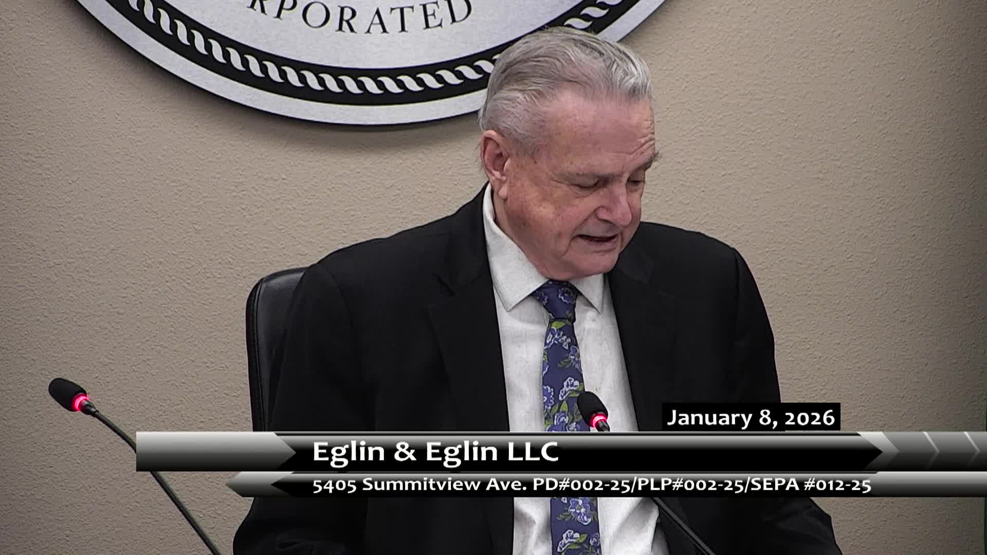 City of Yakima Hearing Examiner 01-08-26