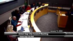 Navigate to Union Gap City Council 01-12-26