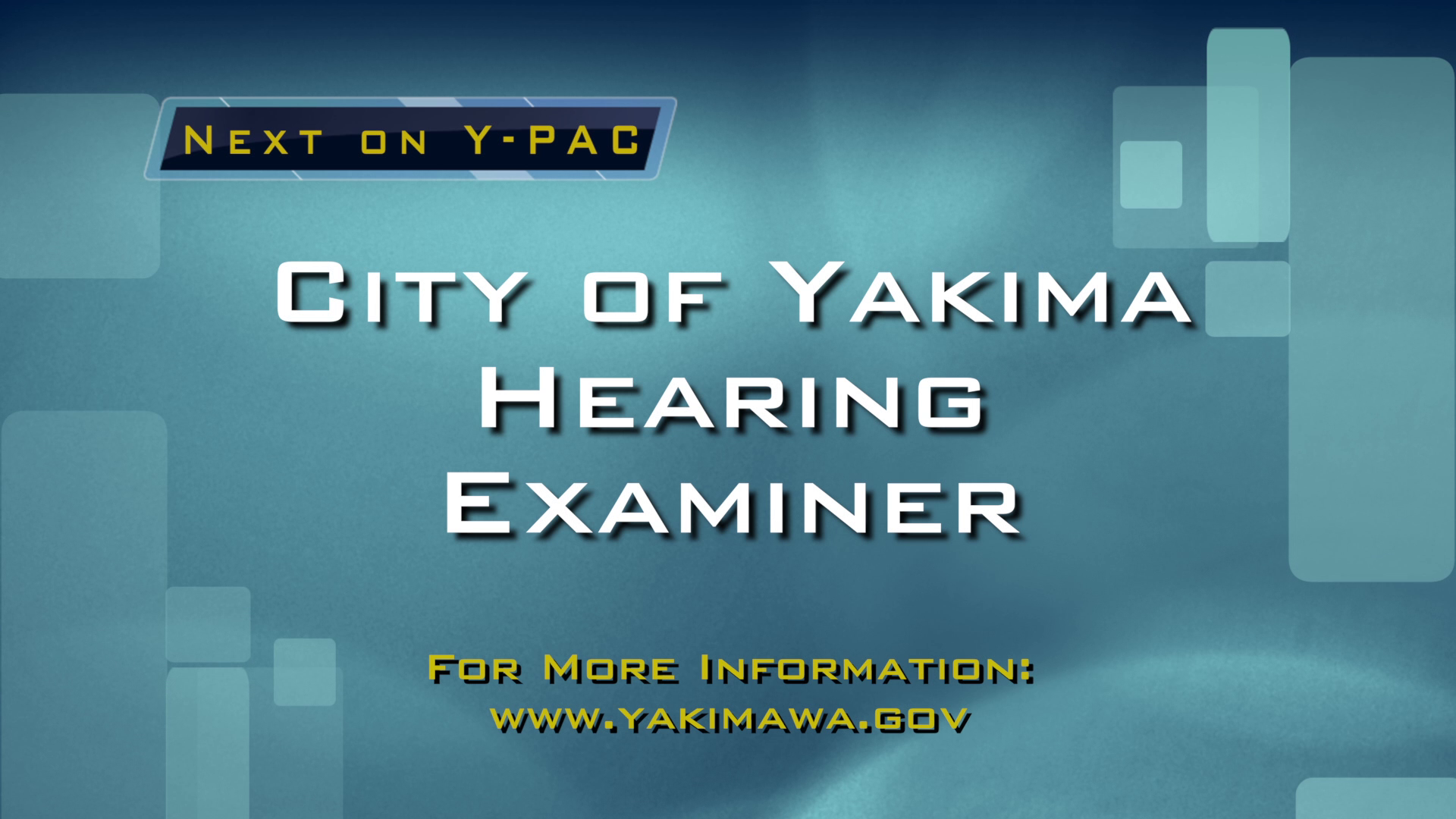 Thumbnail image for City of Yakima Hearing Examiner 01-08-26