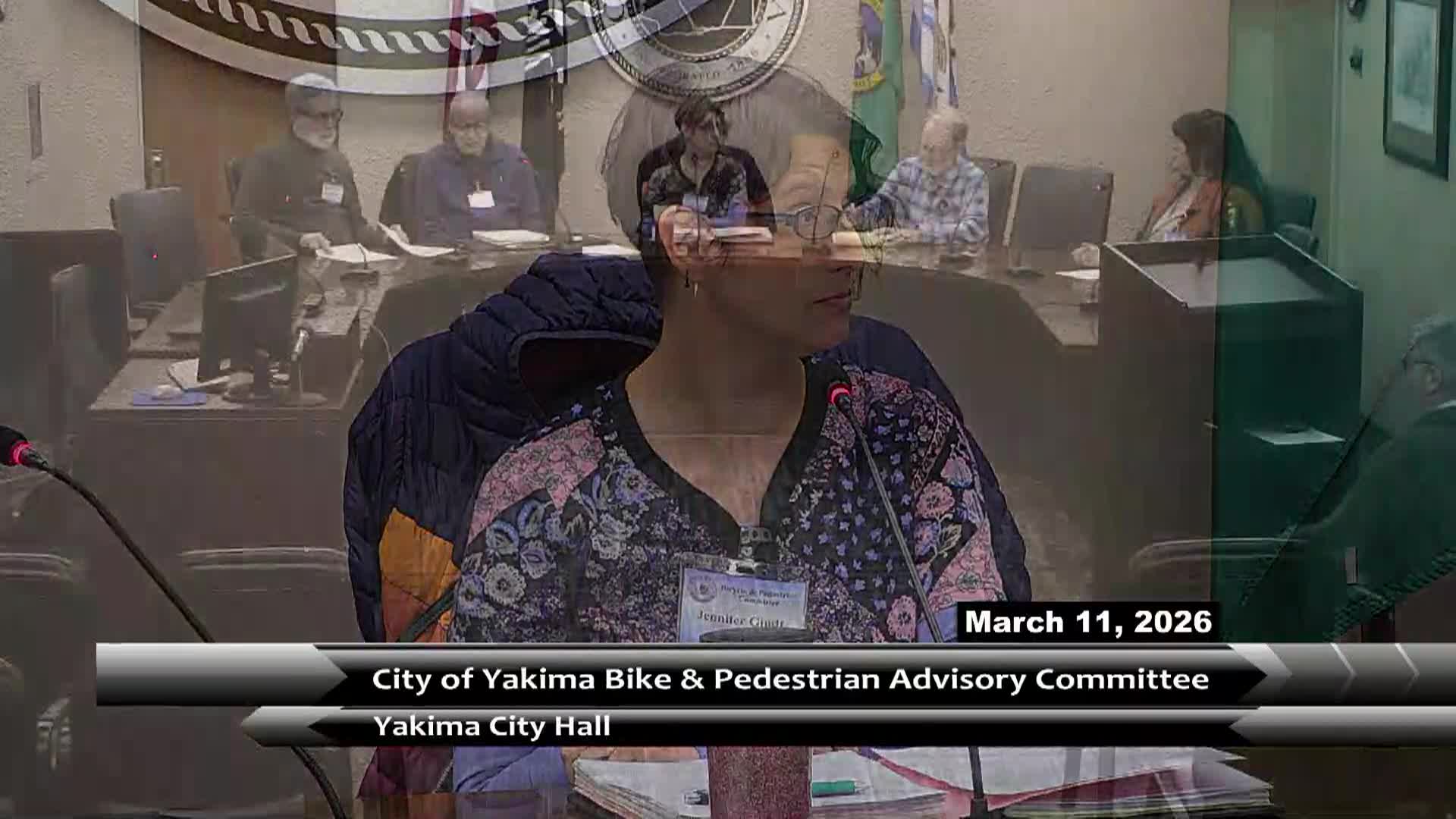 Thumbnail image for City of Yakima Bike and Pedestrian Advisory Committee 03-11-26